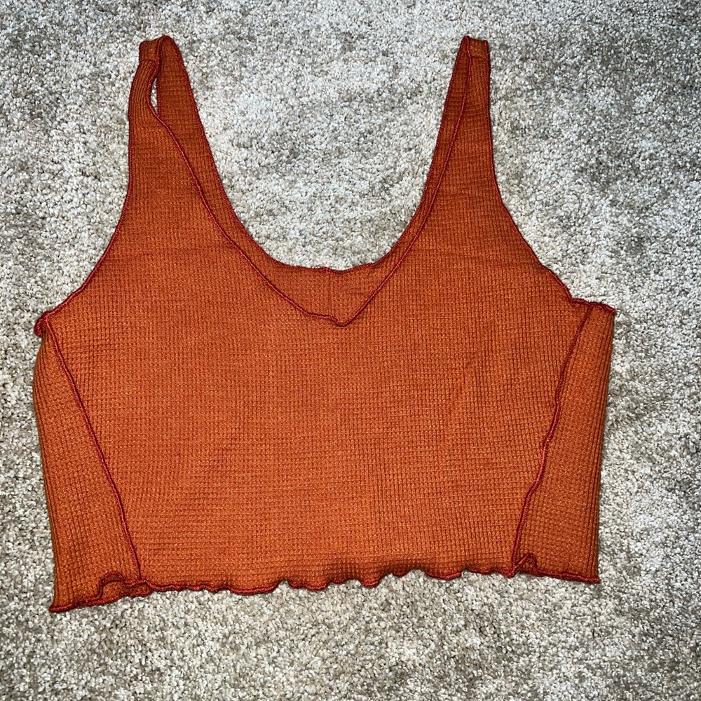 Burnt Orange Crop Top